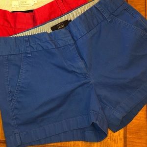 Blue JCrew shorts